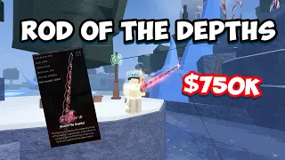 Cara Mendapatkan Rod of the Depths ( ROTD ) DI Game FISCH ROBLOX