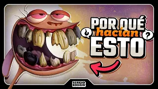 ¿RECUERDAS los CLOSE-UPS ASQUEROSOS de las CARICATURAS? | Gross-Up