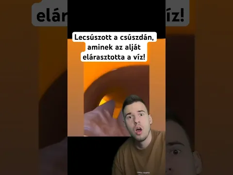 BESZORULT A CSÚSZDÁBA!