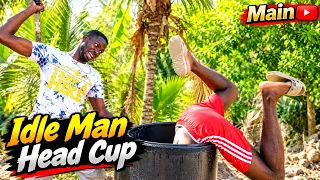 Idle Man Head Cup - [ Main Comedy]