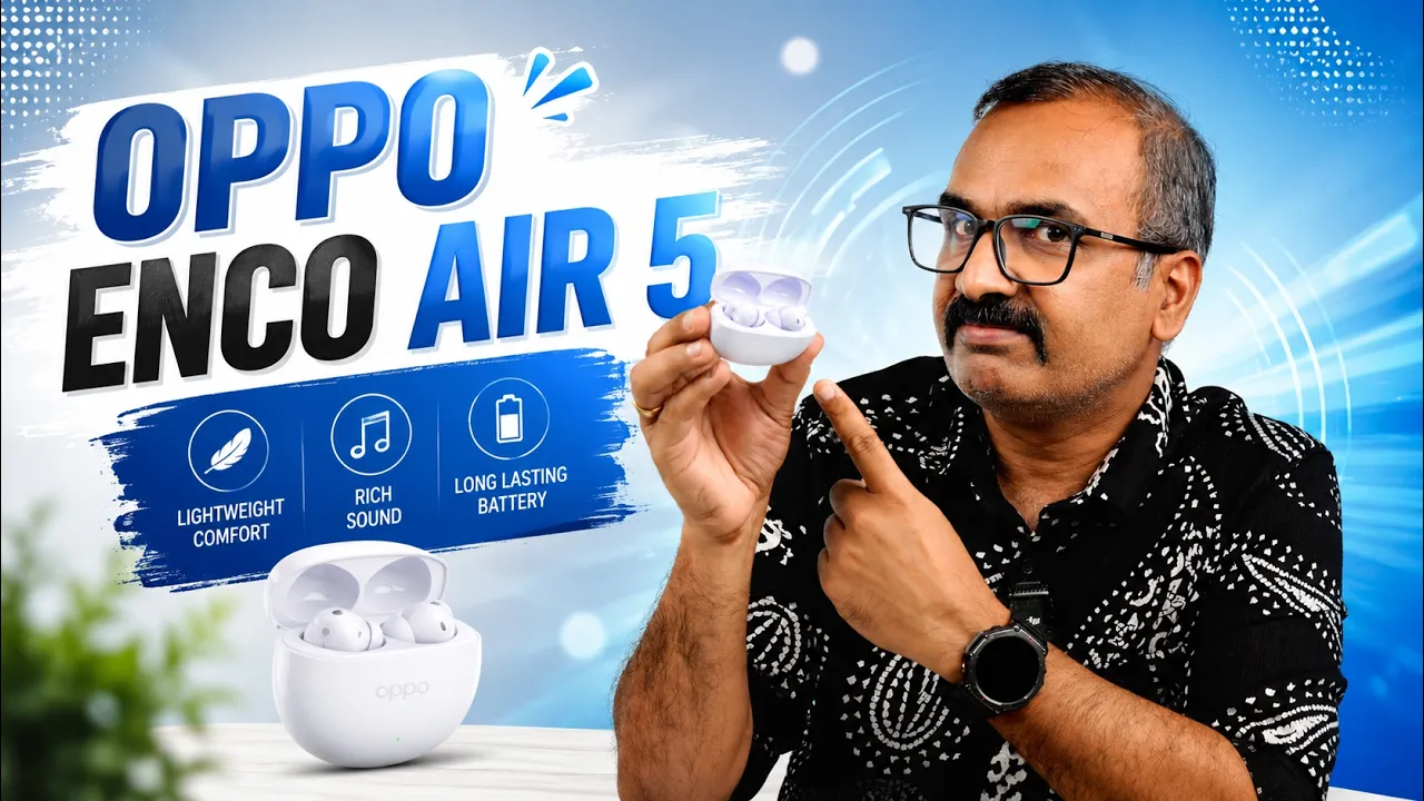 Vid�o-Test de Oppo Enco Air 5 par Techniqued