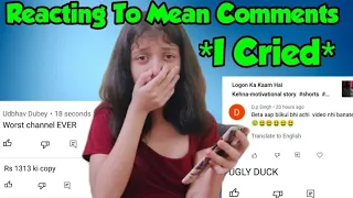 Reading & Reacting to*Extreme* HATE Comments 🤬/Best Reply to Haters/Saanvi's Wonderland