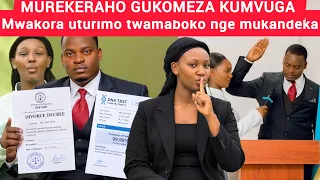 GASOPO MUREKERAHO VESTINA ARIYIZIYE KURI CAMERA HIHANANGIRIJE ABAKOMEJE KUVUGA IBITARIBYO KUMWANA we