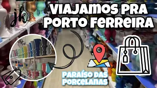 Viajamos pra Porto Ferreira pra comprar porcelanas