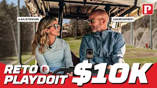 LUIS GARCÍA vs JULIETA SILVA en el RETO PLAYDOIT | Golf