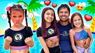 Julinha e Manu em uma história engraçada de uma nova irmã (FT Jessica Sousa)