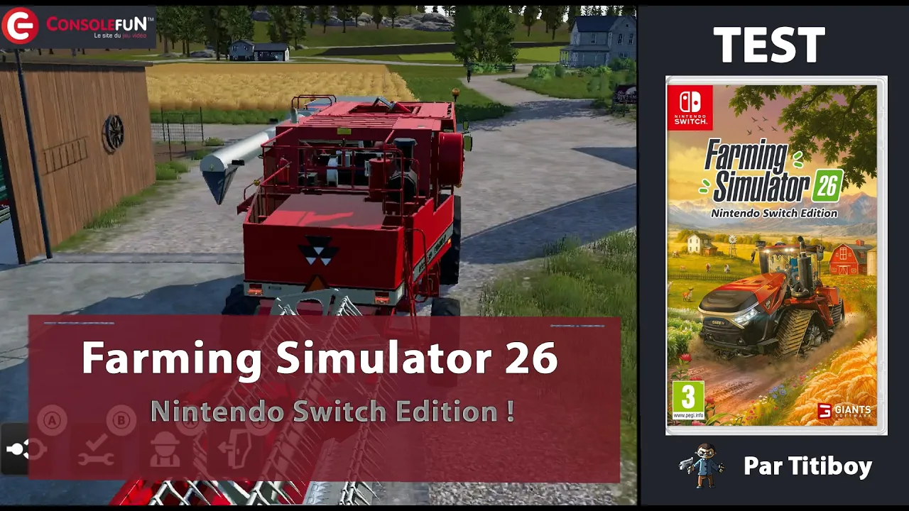 Vid�o-Test de Nintendo Switch par ConsoleFun