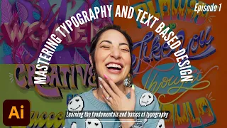 Adobe Illustrator: Learning the fundamentals and basics of typography With Jess Goldsmith
