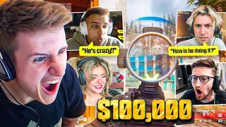 Streamers React to Symfuhny Winning in a $100,000 Tourney! Ft. Xqc, Nadeshot, Scump + More