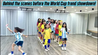 The cameras are rolling, the music is on, and the competition begins! ⚽🔥⚽️