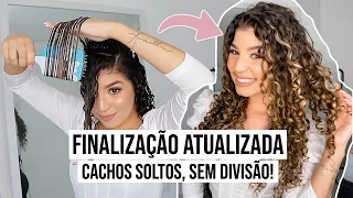 MINHA FINALIZAÇÃO ATUALIZADA *cabelo cacheado* | por Jessica Melo