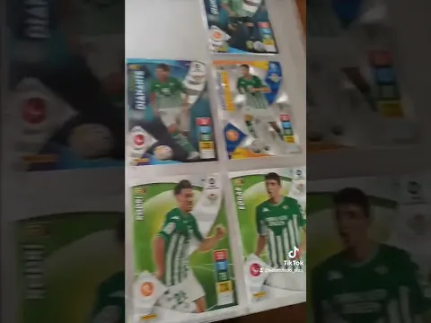 Mis cromos del Betis #1 (Adrenalyn 2021-22) #shorts #futbol #cromos #betis