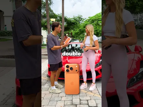 Would YOU Take The IPhone or Double It?