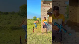 #minecraft #fortnite #freefire #bgmi 🤯🔥 Brick 🧱 vs Gun Snatch 😹 Funny Real Life Gameplay #shorts