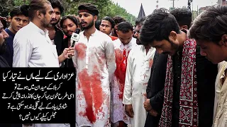 Interview of Shia Matmi in Muharram Jaloos Waqia Karbala Shahadat Hussain AS