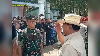 Didampingi Mayor Teddy, Prabowo Ke Gunung Kidul Sampai Disambut Meriah Oleh Masyarakat‼️🥰#prabowo