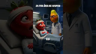 Fruti novelas - La mentira de Platanazo P5 #brainrot #talkingobjects #fruit  #foodtok #aifruits #sad