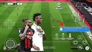 NOVO! PES 2023 (PPSSPP) BRASILEIRÃO E EUROPEU / NARRAÇÃO PORTUGUÊS