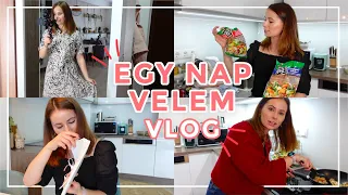 Egy nap velem VLOG - Unboxing, Recept, Haul | Viszkok Fruzsi