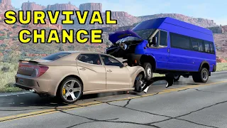 Car Crash Survival Chance #1 - BeamNG.drive WeCrashGames