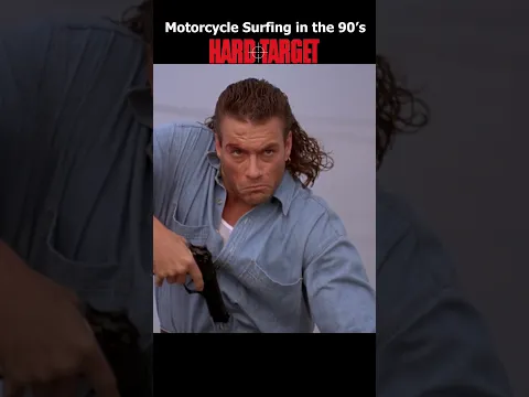 Bike + Surfing + Dive roll =🔥| Hard Target: Motorcycle Scene | Jean-Claude #vandamme | REACTION link