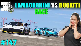 LAMBORGHINI SIAN VS BUGATTI DIVO RACE | GTA V GAMEPLAY #147 | TECHNO GAMERZ GTA 5