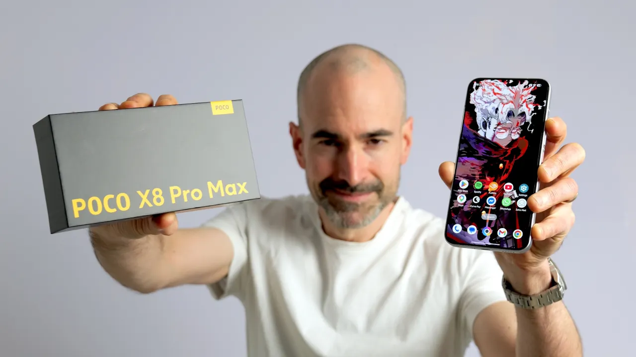 Vid�o-Test de Xiaomi Poco X8 Pro Max par Tech Spurt