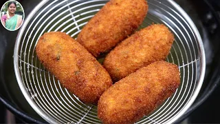 உருளைக்கிழங்கு இருந்தா உடனே இதுபோல ஸ்னாக்ஸ் செஞ்சி பாருங்க | Potato Snacks | Snacks Recipes in Tamil