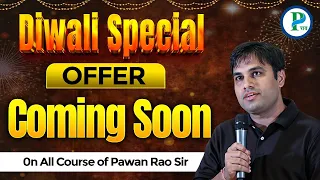 DIWALI SPECIAL 🎇 OFFER ON ALL COURSE OF PAWAN RAO SIR MATHS SPECIAL 2025-26 FOUNDATION BATCH #ssccgl