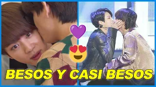 BESOS Y CASI BESOS DE BTS