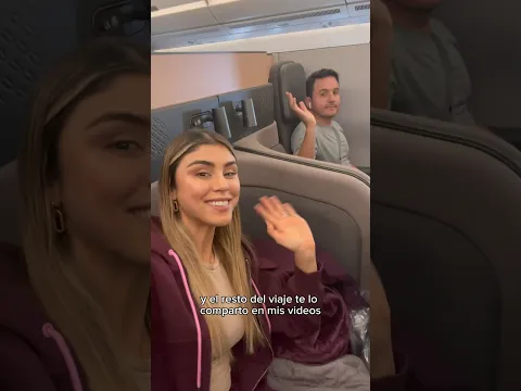 Asi es volar en primera clase hasta el otro lado del mundo🌍✈️Más de 13 horas en un avión!  #viajes