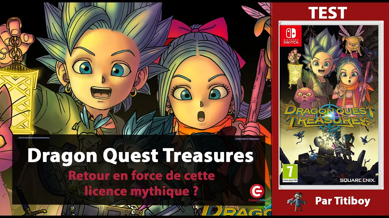 Vido-Test de Dragon Quest Treasures par ConsoleFun