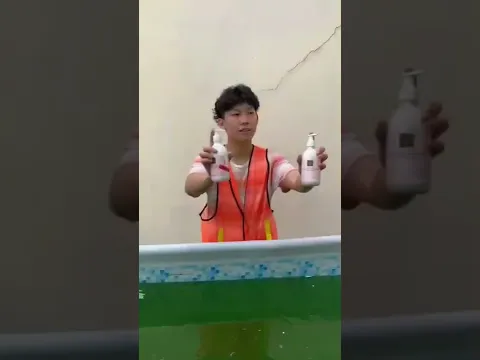 KOLAM SIRUP BASI!! BAU BANGET ADA JENTIK NYAMUK!! LUMUT