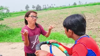 Paagal Beta 45 | Chintu ki Desi Comedy Video | Mini Tractor Wala Funny Video 2022 | Top New Comedy