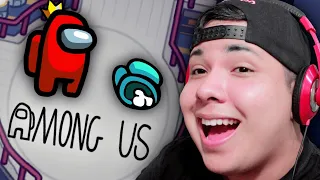 UN IMPOSTOR! EN EL NUEVO MAPA AMONG US ► *AIRSHIP* 😂 - Juancho Carrancho #1