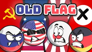 Countries Old Flags | Countryballs Compilation