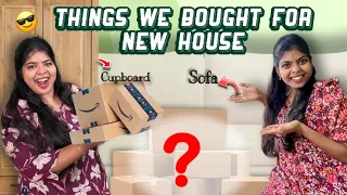 New Things for NEW HOUSE🏠🤩online and offline purchase 🛍️             #sharmilanirmalavlogs 