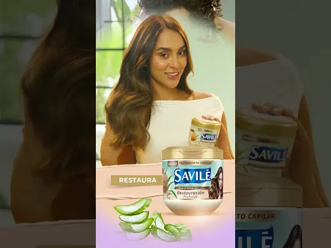 Tú cabello también necesita cariño restaura, hidrata y nutre su fuerza con Savilé