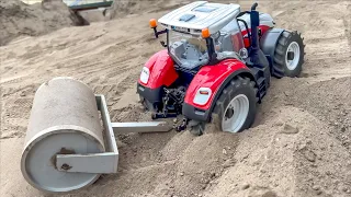 RC TRACTOR STUCK, RC JOHN DEERE, RC DEUTZ, RC PLOUGHING!