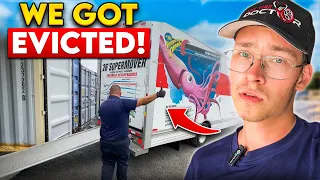 We Got Kicked Out Of Tire Storage!