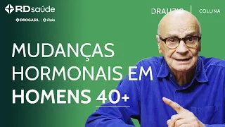 Como os homens podem lidar com as mudanças hormonais após os 40 anos?
