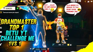 TOP 1 GLOBAL PLAYER VS HIP HOP BUNDEL || GRANDMASTER PLAYER CALL ME NOOB || BADGE 99 VS HACKER