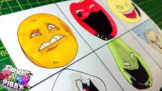 dibujo FRIDAY NIGHT FUNKIN PIBBY CORRUPT Annoying Orange VS Corrupted Apple “SLICED” (Pt. 2)