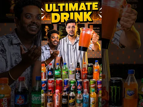I MIXED YOUR FAVOURITE COLD DRINKS 🥤 #shorts #ytshorts