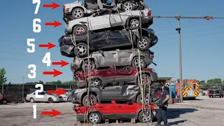 How many cars can we LIFT with a set of spreaders?