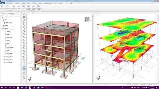 Real Building Project Design in Prota Structure 2021