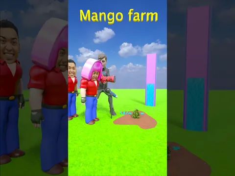Challenge of planting mangoes with Alfredo Larin's family! #shorts