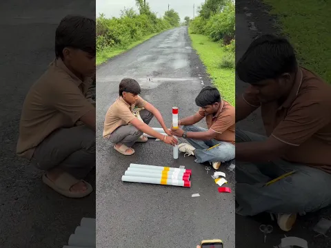 Installed reflector in dangerous turn #helpbyram1 #helpwithramji