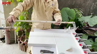 KKR丨How To Seamless Joint the Solid Surface Countertop