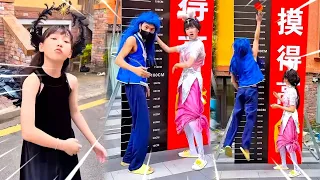 【斗罗大陆】唐三一家人比赛跳高啦，舞桐不服，下秒直接跳到火星上面啦！#斗罗大陆  #唐三#小舞#唐舞桐